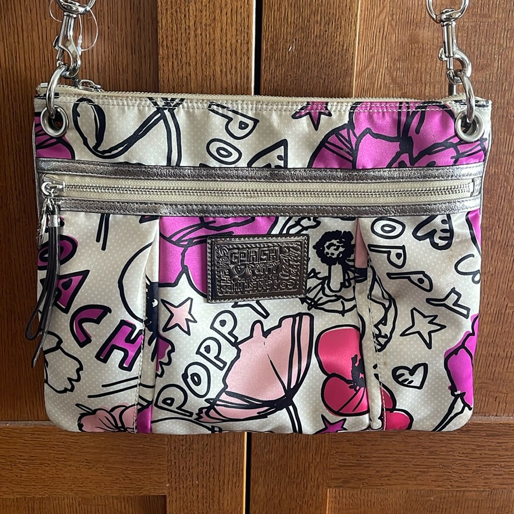Coach poppy crossbody